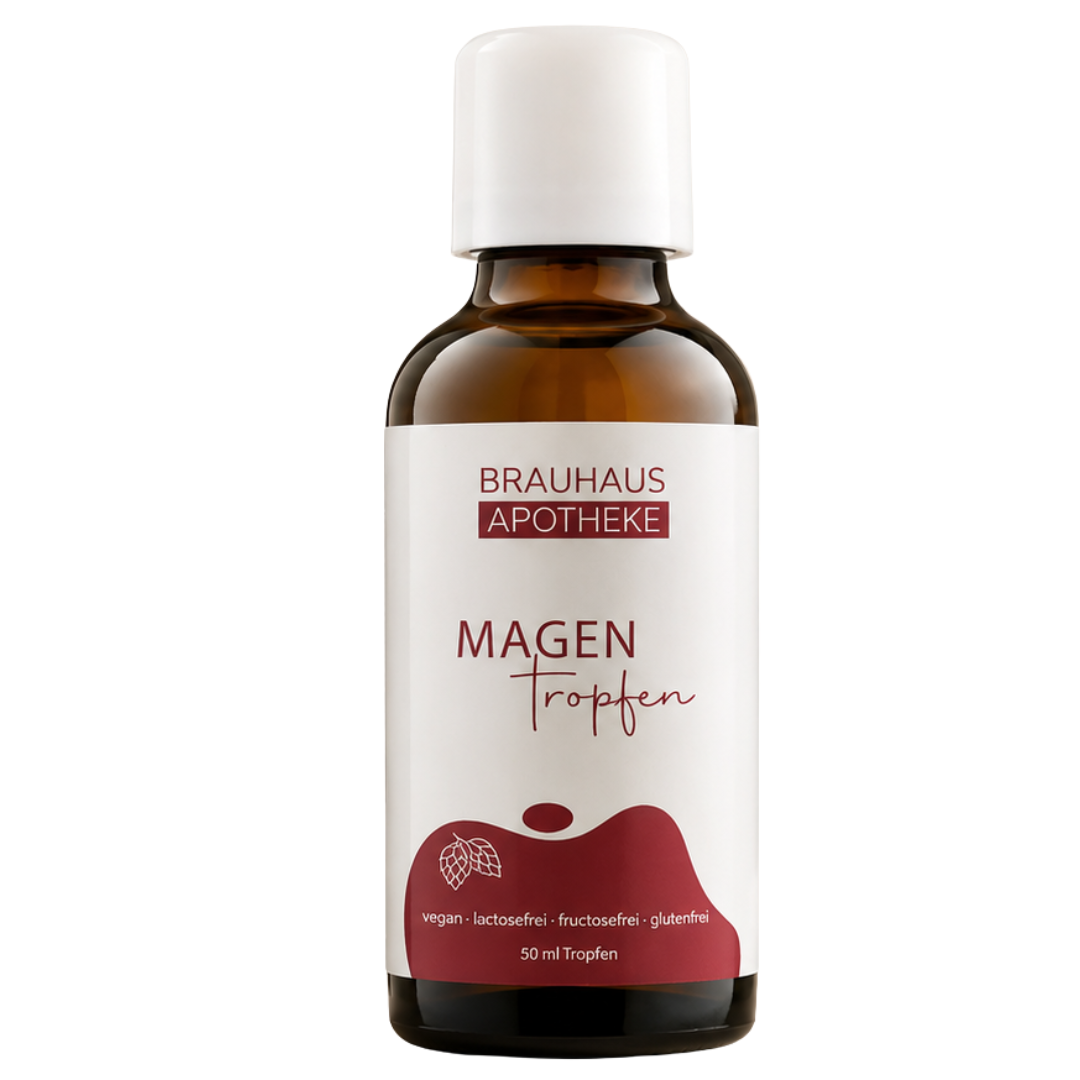 Magentropfen, Vegan, Lactose-, Fructose und Glutenfrei.